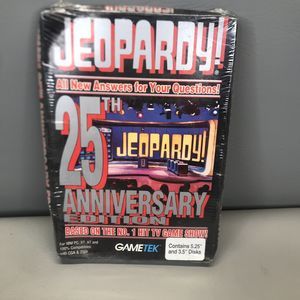Vintage Jeopardy Apple Computer Games By GAMETEK 5.25 & 3.5 Disks NEW IN PACKAGE